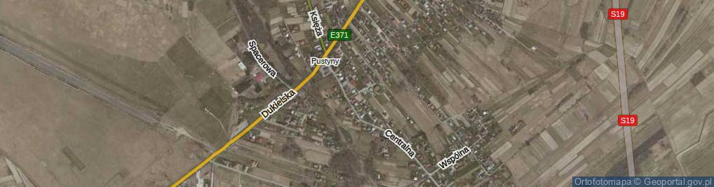 Zdjęcie satelitarne Kościelna ul.